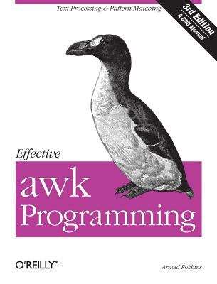 Book cover of Effective Awk Programming, 3rd Edition