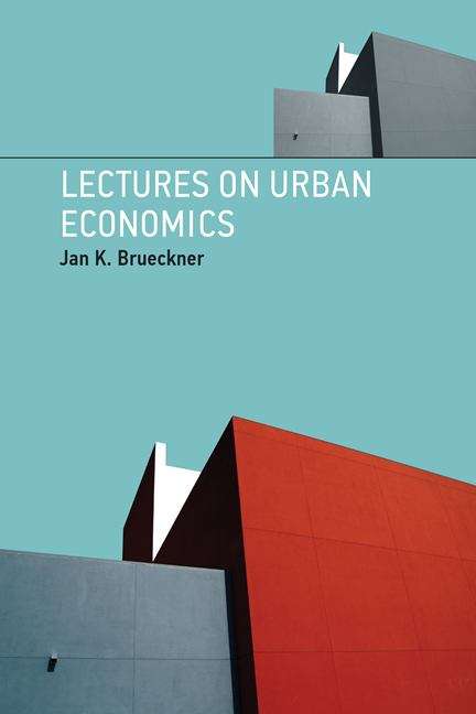 Book cover of Lectures on Urban Economics