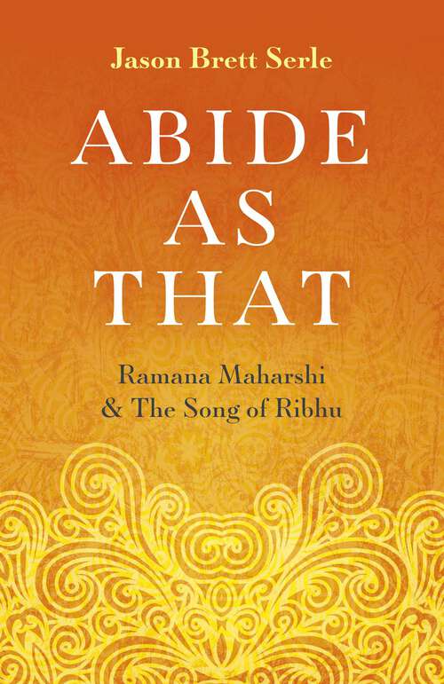 Book cover of Abide As That