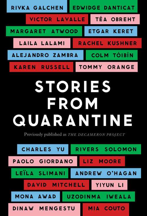 Book cover of Stories from Quarantine: 29 New Stories from the Pandemic