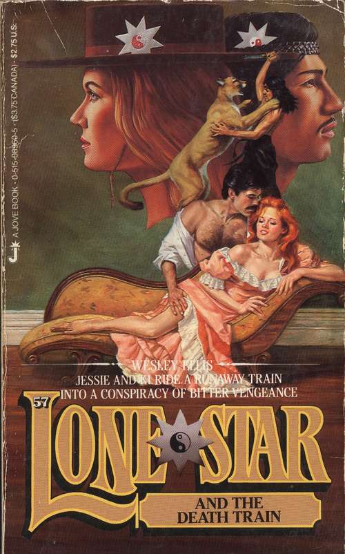 Book cover of Lone Star and the Death Train (Lone Star #57)