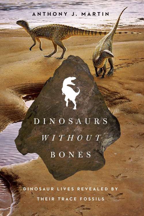 Book cover of Dinosaurs Without Bones: Dinosaur Lives Revealed by Their Trace Fossils