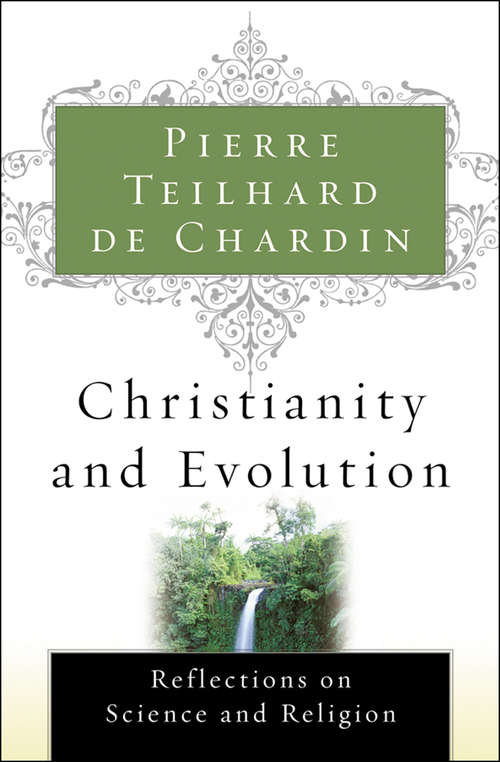 Book cover of Christianity and Evolution