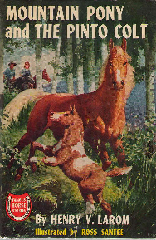 Book cover of Mountain Pony and the Pinto Colt: Mountain Pony #2 (Famous Horse Stories)
