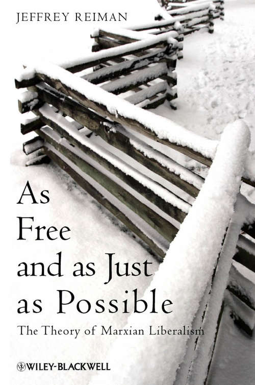 Book cover of As Free and as Just as Possible