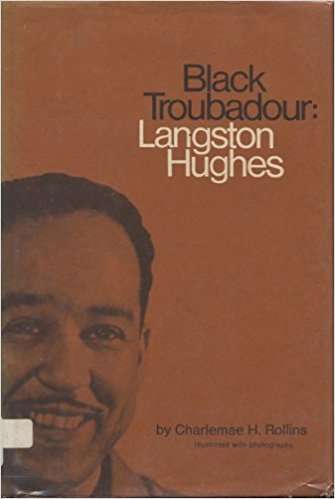 Book cover of Black Troubadour Langston Hughes