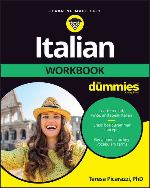Book cover of Italian Workbook For Dummies (2)