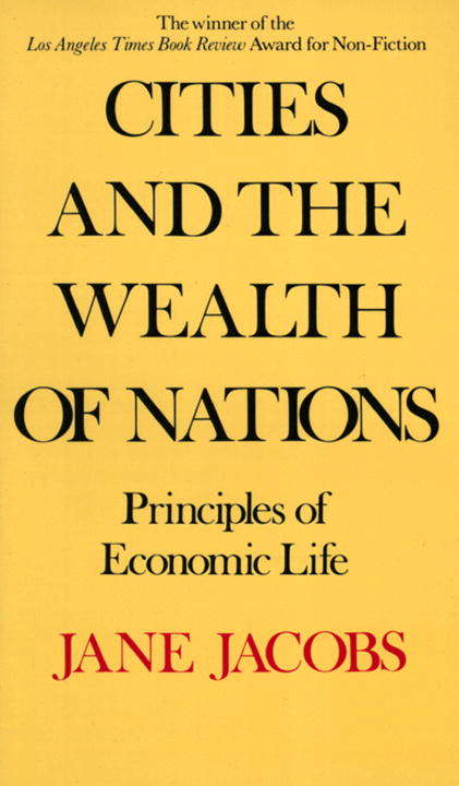 Book cover of Cities and the Wealth of Nations