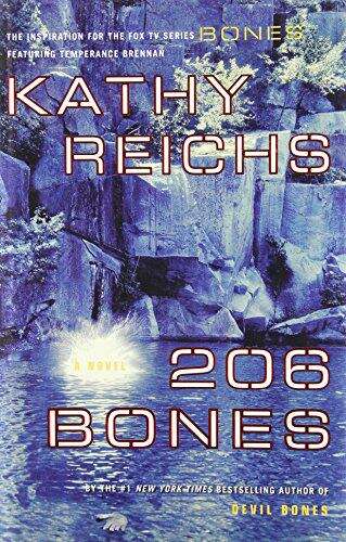 Book cover of 206 Bones (Temperance Brennan #12)