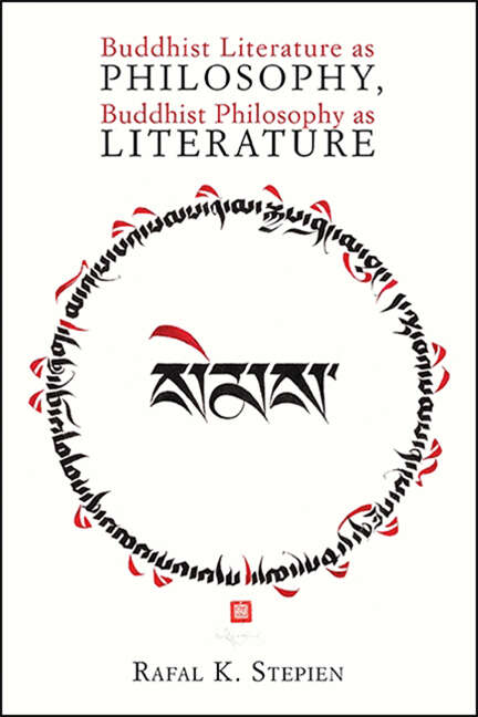 Book cover of Buddhist Literature as Philosophy, Buddhist Philosophy as Literature