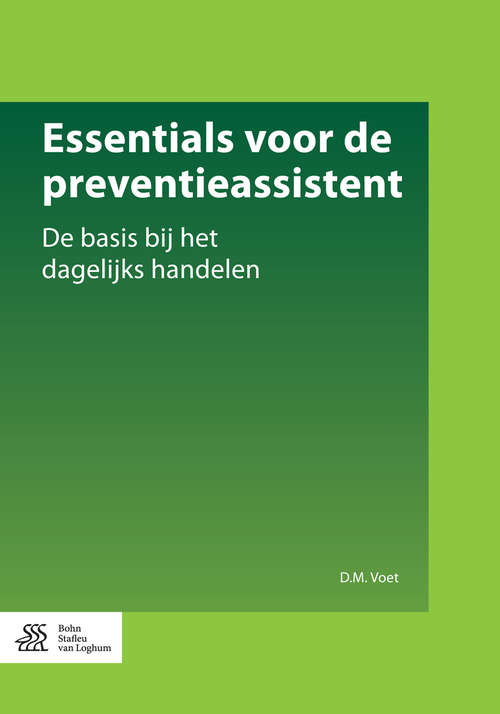 Book cover of Essentials voor de preventieassistent