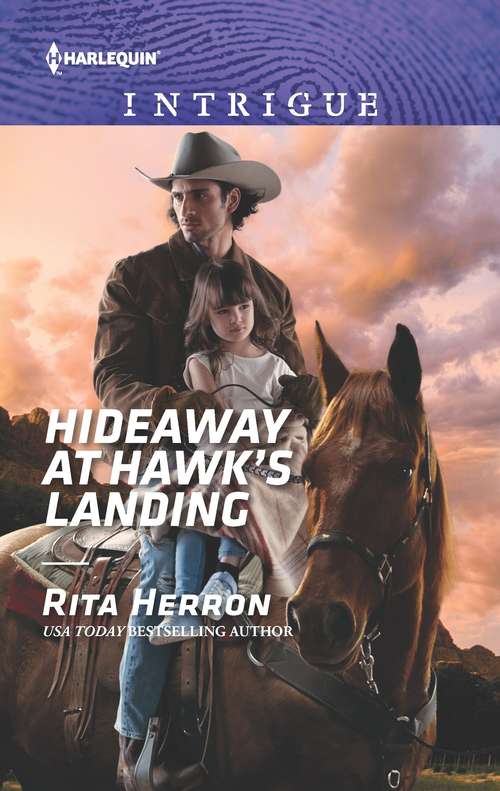 Book cover of Hideaway at Hawk's Landing (Badge of Justice #3)