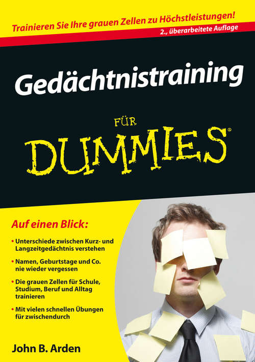 Book cover of Gedächtnistraining für Dummies (2. Auflage) (F&UUML;r Dummies)