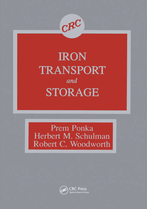 Book cover of Iron Transport and Storage (1)