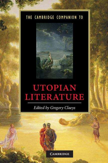 Book cover of The Cambridge Companion to Utopian Literature