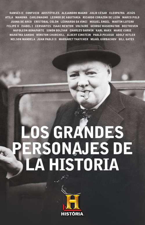 Book cover of Los grandes personajes de la historia