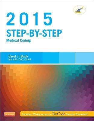 Book cover of Step-By-Step Medical Coding, 2015 Edition