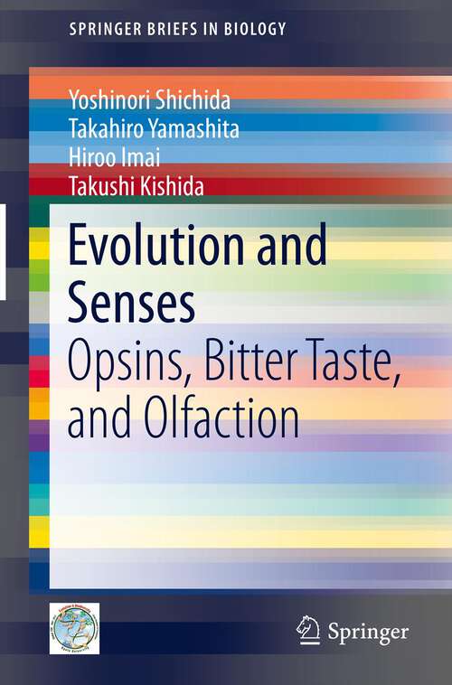 Book cover of Evolution and Senses