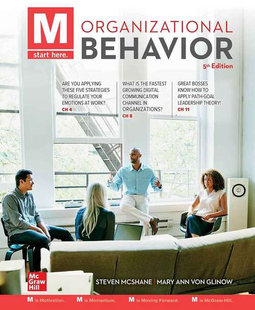 Book cover of Oganizational Behavior (Fifth Edition)