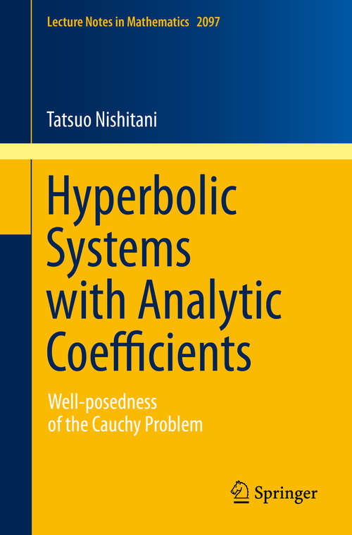 Book cover of Hyperbolic Systems with Analytic Coefficients