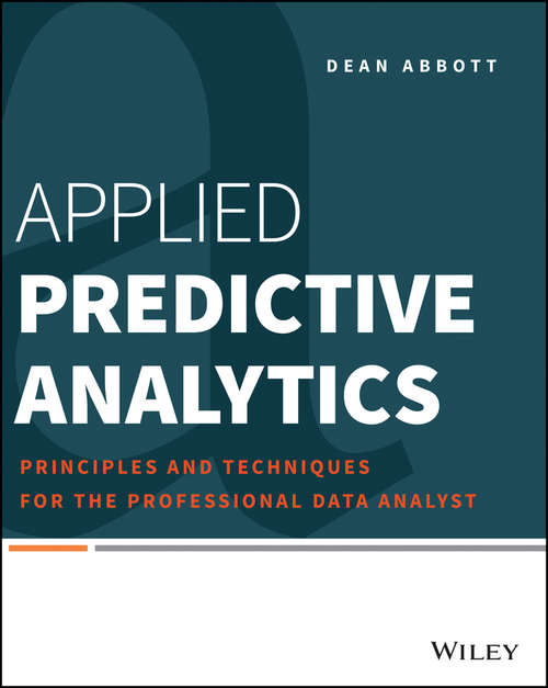 Book cover of Applied Predictive Analytics