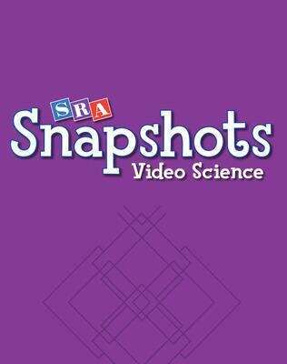 Book cover of SRA: Snapshots, Video Science [Grade 3], Level A