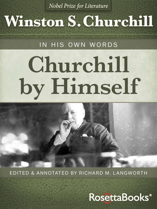 Book cover of Churchill By Himself