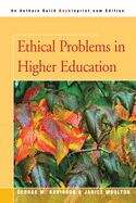 Book cover of Ethical Problems in Higher Education