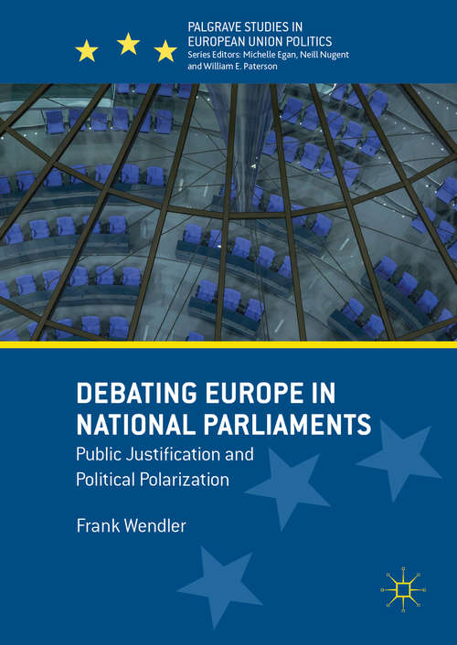 Book cover of Debating Europe in National Parliaments