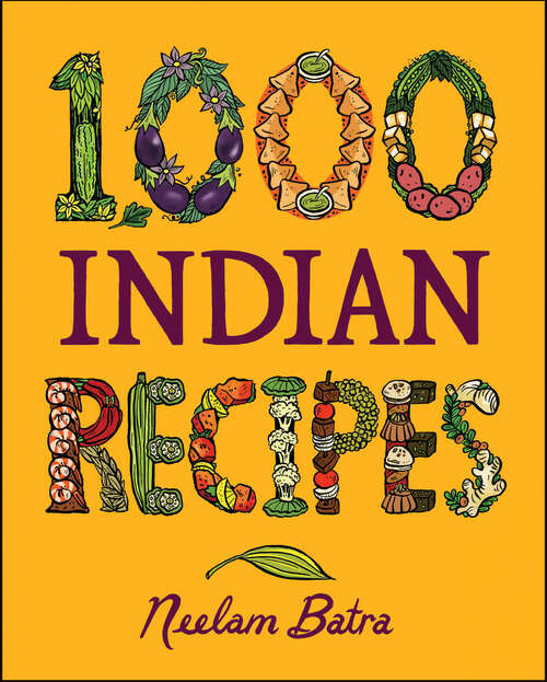Book cover of 1,000 Indian Recipes