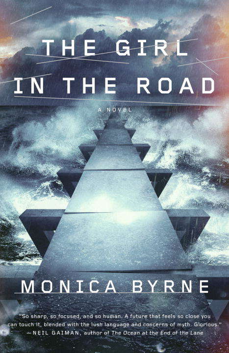 Book cover of The Girl in the Road