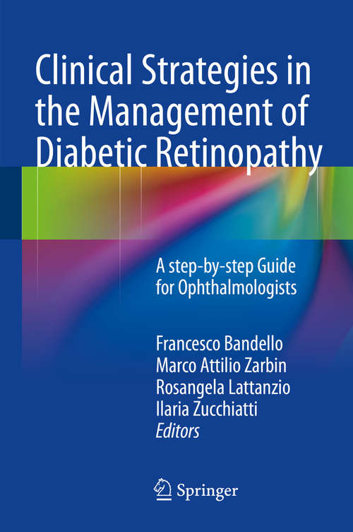 Book cover of Clinical Strategies in the Management of Diabetic Retinopathy