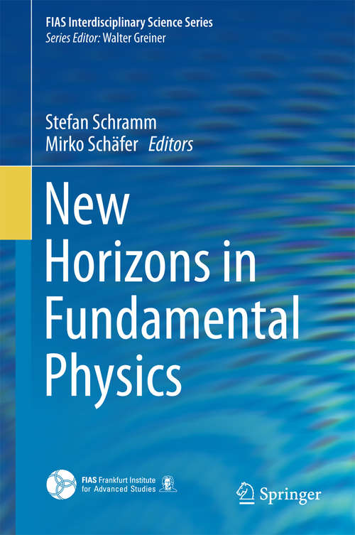 Book cover of New Horizons in Fundamental Physics