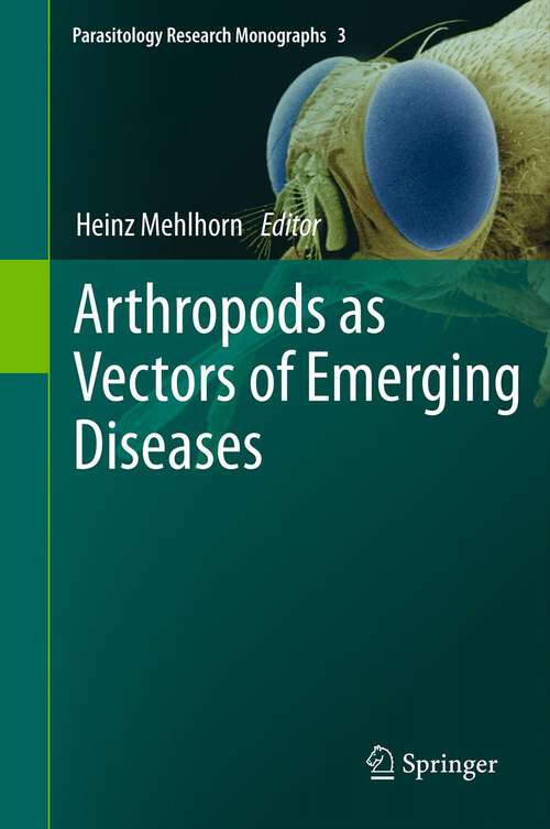 Book cover of Arthropods as Vectors of Emerging Diseases