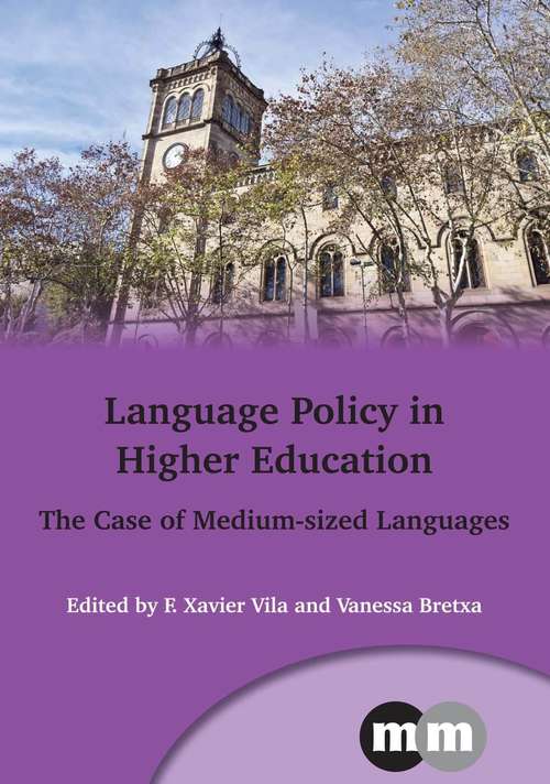 Book cover of Language Policy in Higher Education