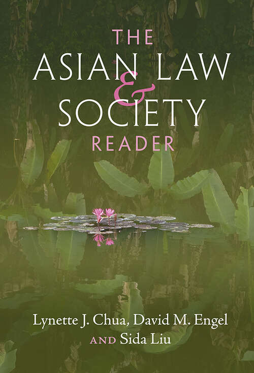 Book cover of The Asian Law and Society Reader
