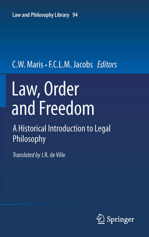 Book cover of Law, Order and Freedom