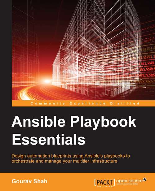 Book cover of Ansible Playbook Essentials