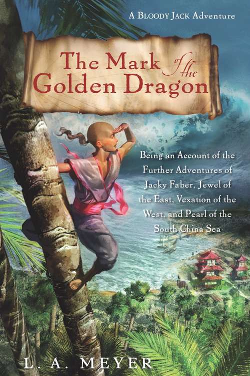 Book cover of The Mark of the Golden Dragon