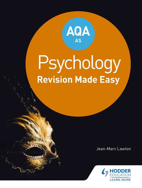 Book cover of AQA AS Psychology: Revision Made Easy