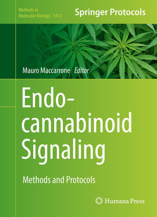 Book cover of Endocannabinoid Signaling