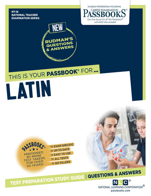 Book cover of LATIN: Passbooks Study Guide (National Teacher Examination Series (NTE))