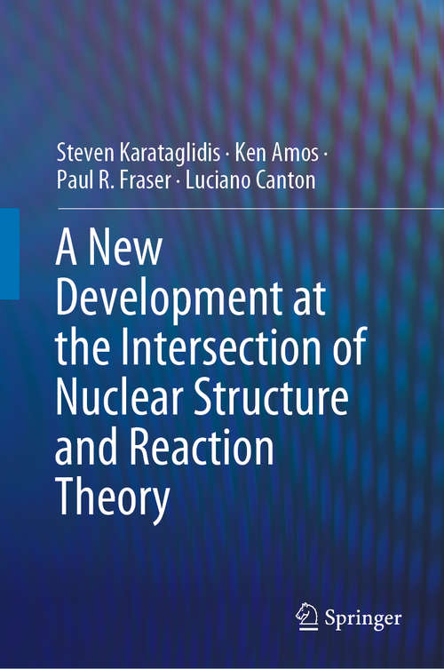 Book cover of A New Development at the Intersection of Nuclear Structure and Reaction Theory (1st ed. 2019)