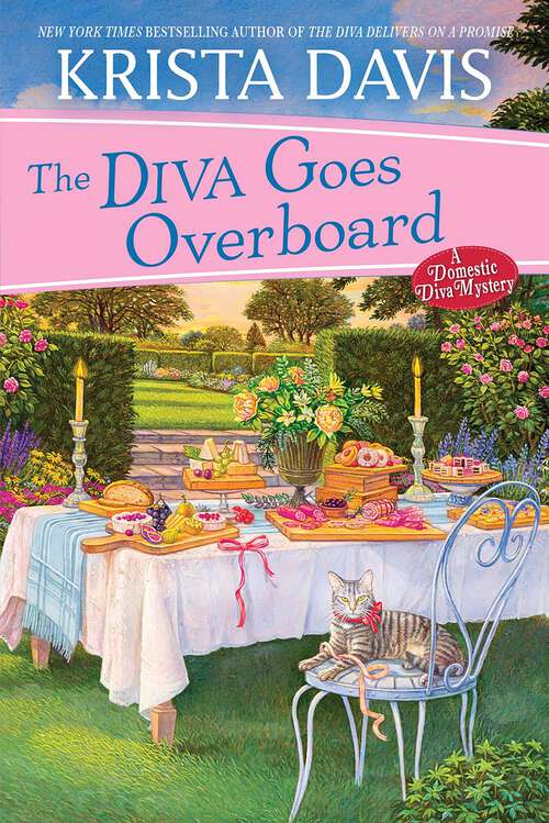 Book cover of The Diva Goes Overboard (A Domestic Diva Mystery #17)