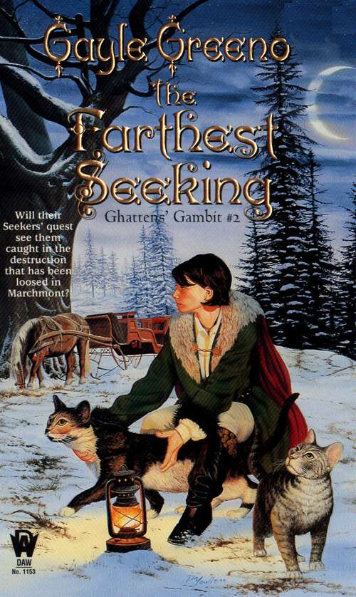 Book cover of The Farthest Seeking: Ghatti's #2 (Ghatten's Gambit #2)