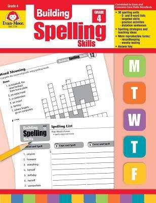 Book cover of Building Spelling Skills (Grade #4)