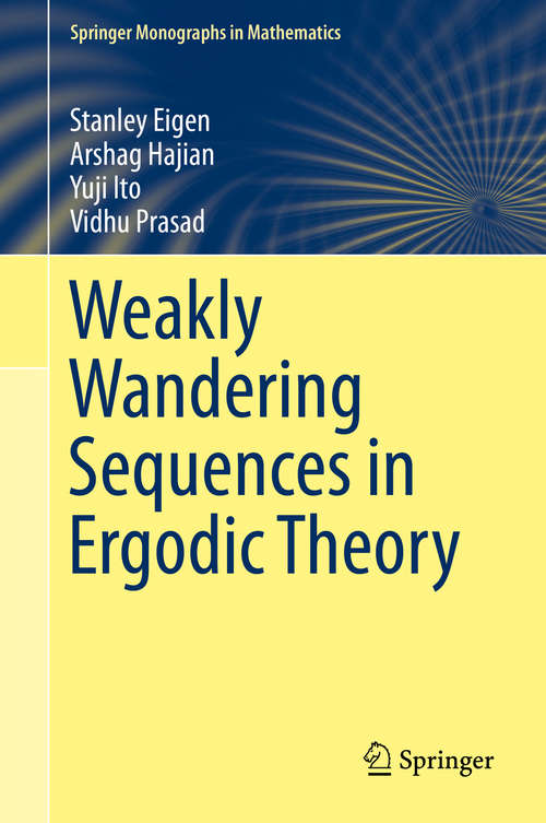 Book cover of Weakly Wandering Sequences in Ergodic Theory