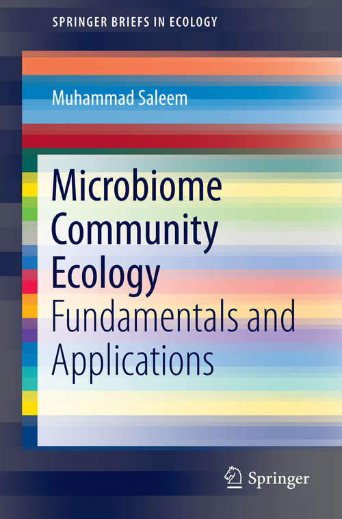 Book cover of Microbiome Community Ecology