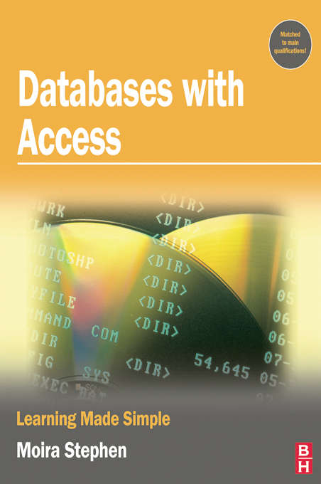 Book cover of Databases with Access