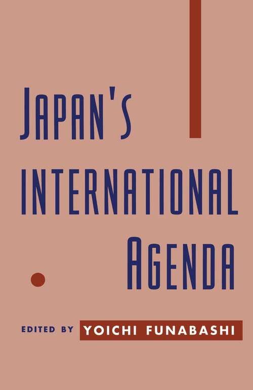 Book cover of Japan's International Agenda
